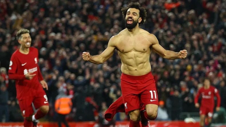 Mo Salah là cầu thủ Liverpool ghi nhiều bàn thắng nhất vào lưới Manu.