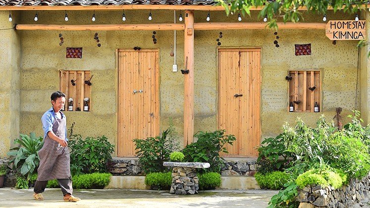 People in the Lo Lo Chai cultural tourism village (Lung Cu Commune, Dong Van District) develop tourism based on preserving and promoting ethnic cultural identity.