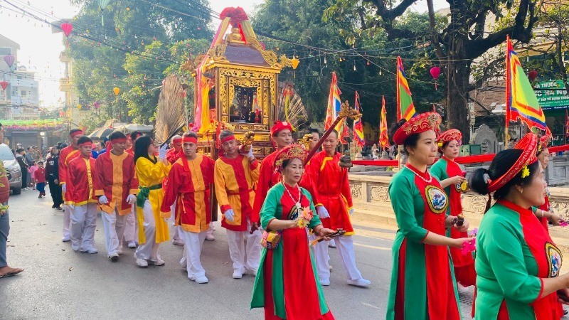 A procession at the event