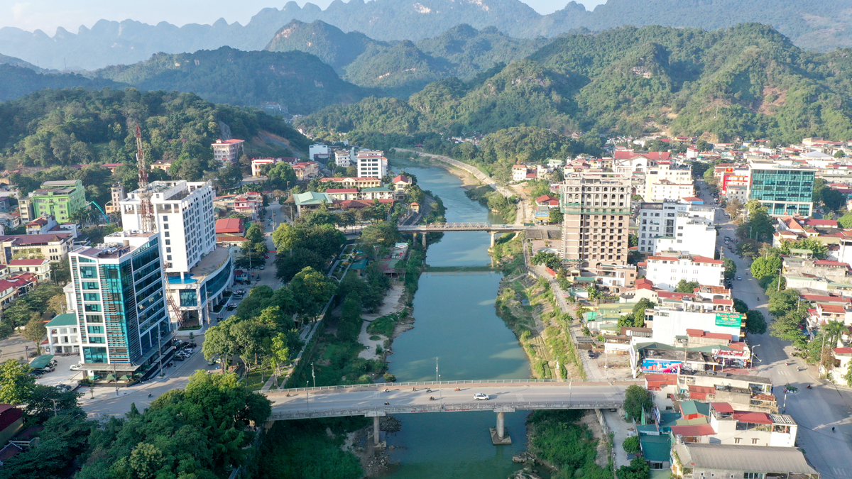 Đô thị thành phố Hà Giang trên đà phát triển.