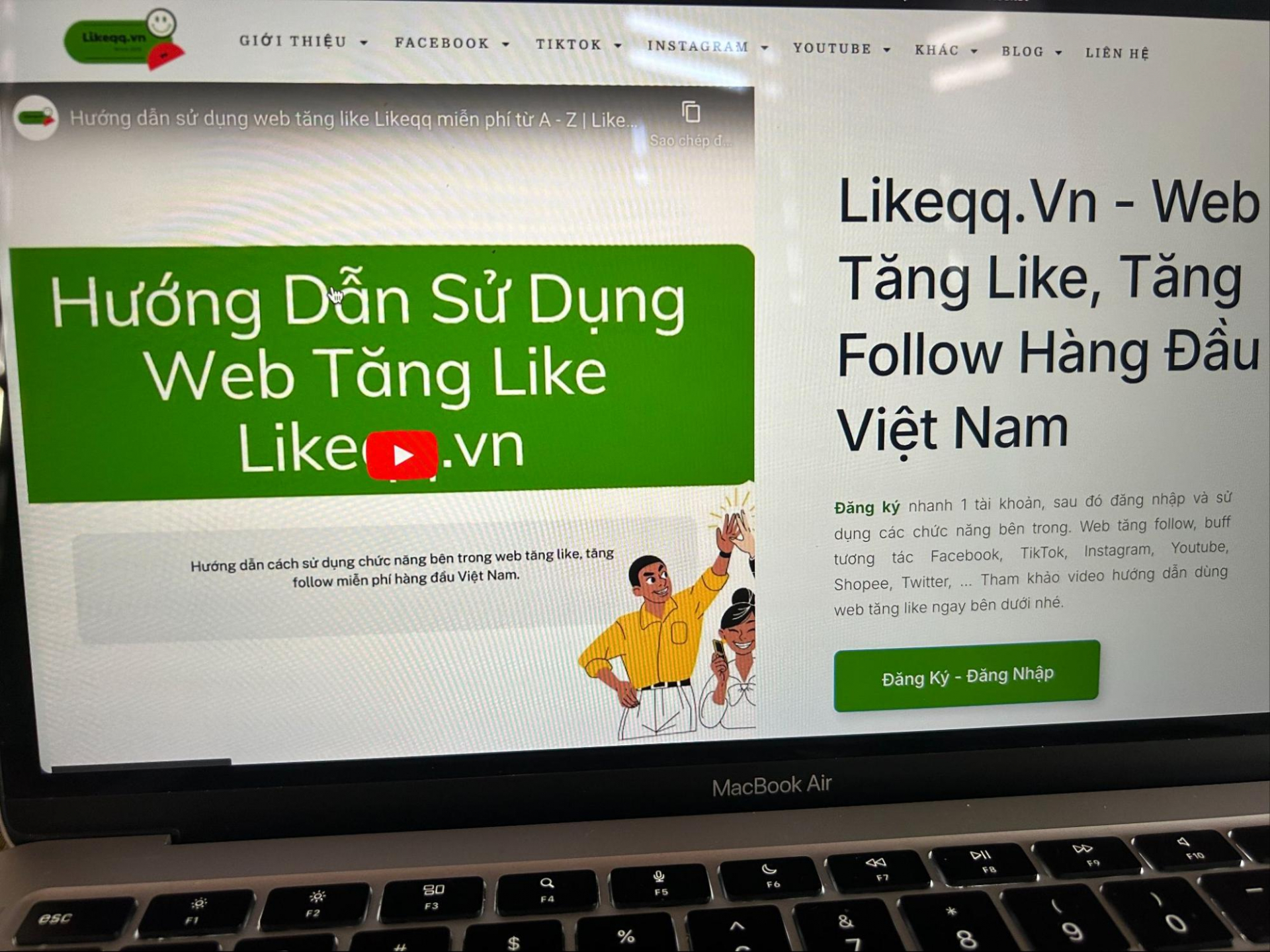 Một trong những trang web mua view YouTube phổ biến