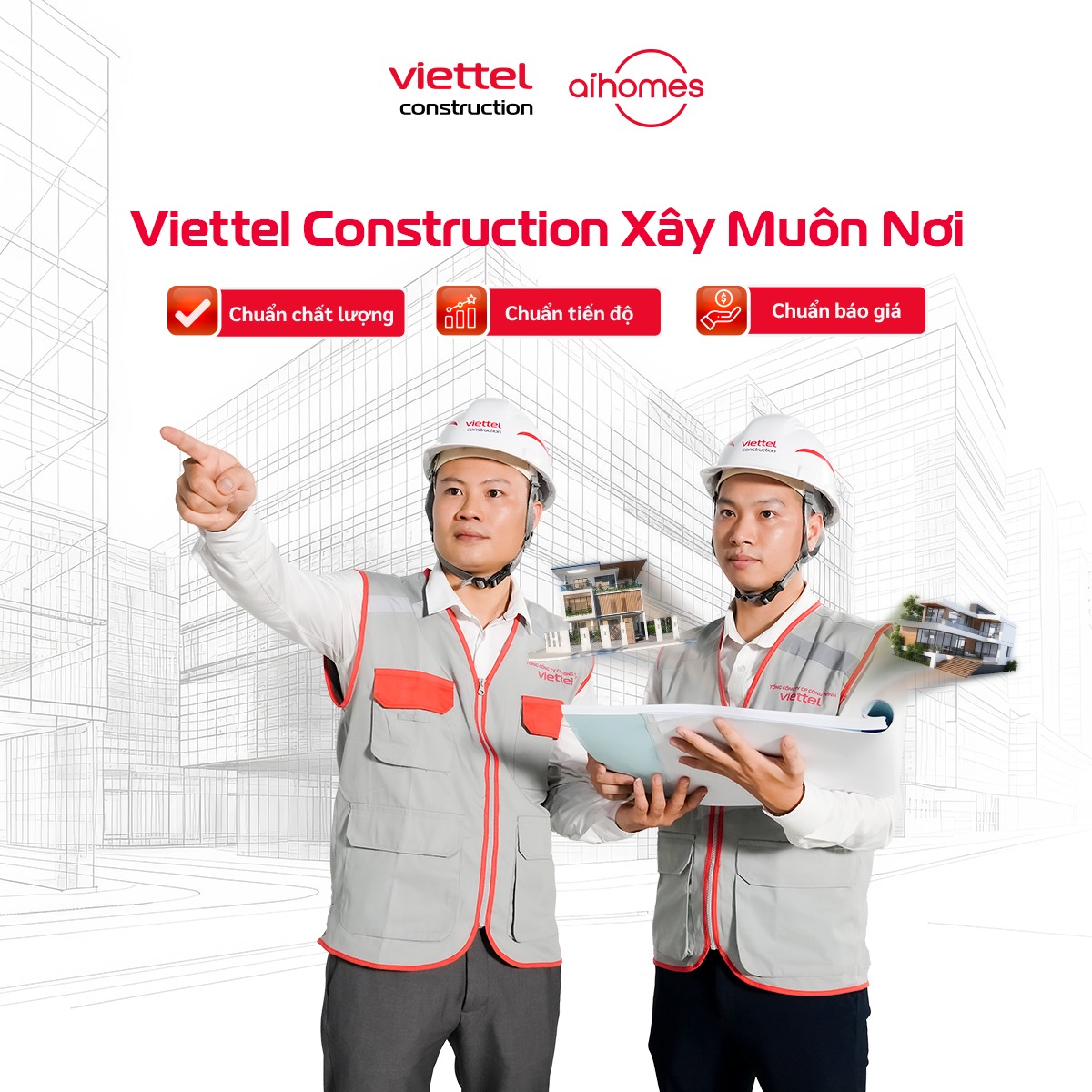 Viettel Construction xây nhà trọn gói khắp cả nước. Ảnh: Viettel Construction. Ảnh: Viettel Construction