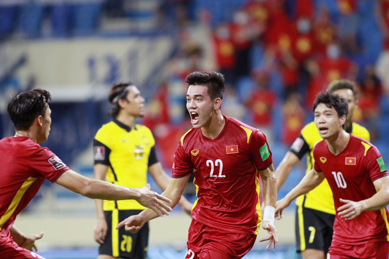 Trước AFF Cup, Tiến Linh là chân sút số 1 của đội tuyển Việt Nam với 7 bàn ở vòng loại World Cup 2022.